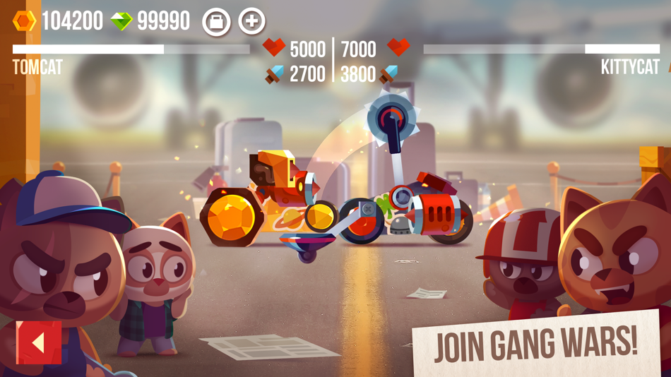 #4. CATS: Crash Arena Turbo Stars (iOS) 来自: Nazara Publishing