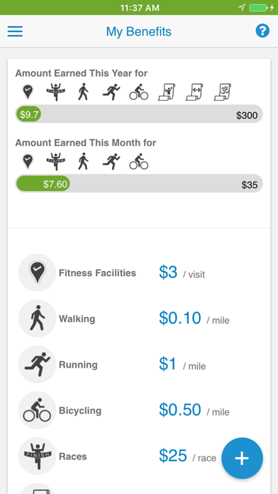 IncentFit Screenshot