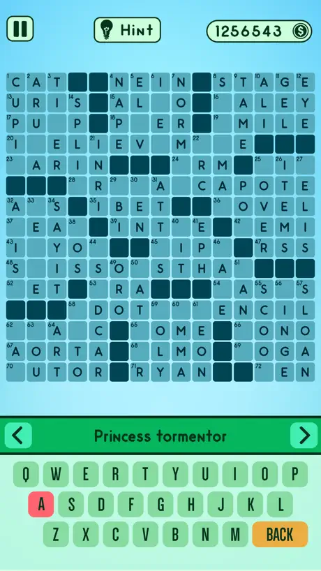 Cross Word Puzzle Master Fill
