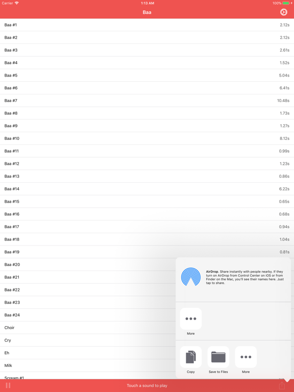 Screenshot #6 pour Baa - Goat Sounds