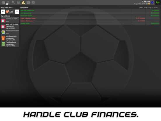 Football Owner 2 iPad screenshot 6 - Games app