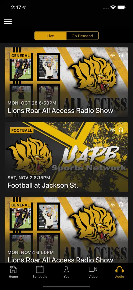 UAPB Golden Lions