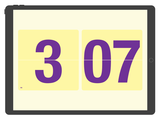FlipTimee(Flip Clock) iPad app afbeelding 2