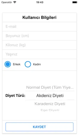 Game screenshot Kişiye Özel Diyet apk