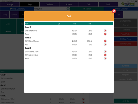Screenshot #5 pour OrderPort EMV