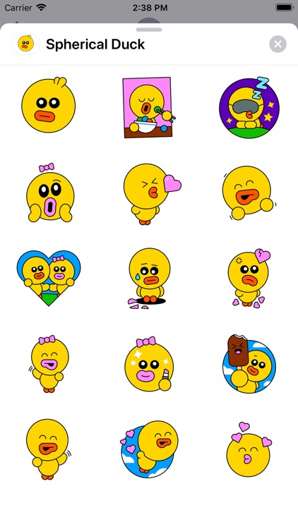 Spherical Duck Sticker Pack