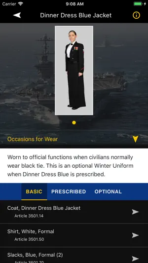 MyNavy UNIFORMS screenshot 3