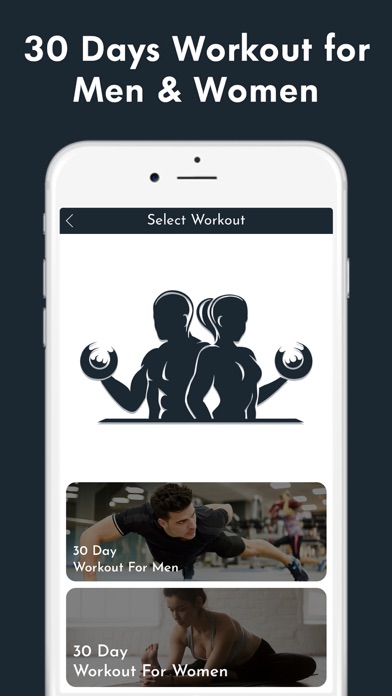 Screenshot #1 pour Workout for Men & Women