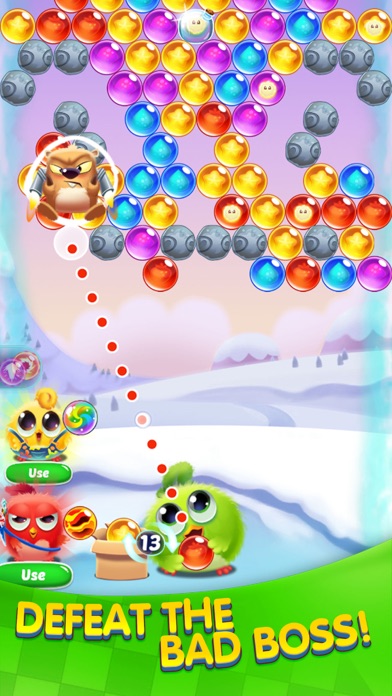 Bubble Wings: Bubble Shooter Screenshot
