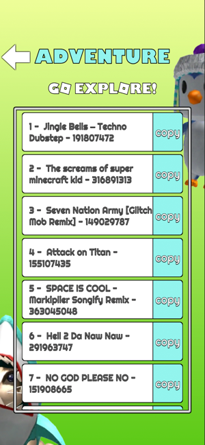 Music Codes For Roblox Robux On The App Store - jingle bells roblox id code