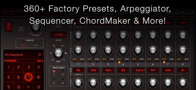 Screenshot di Magellan Synthesizer 2