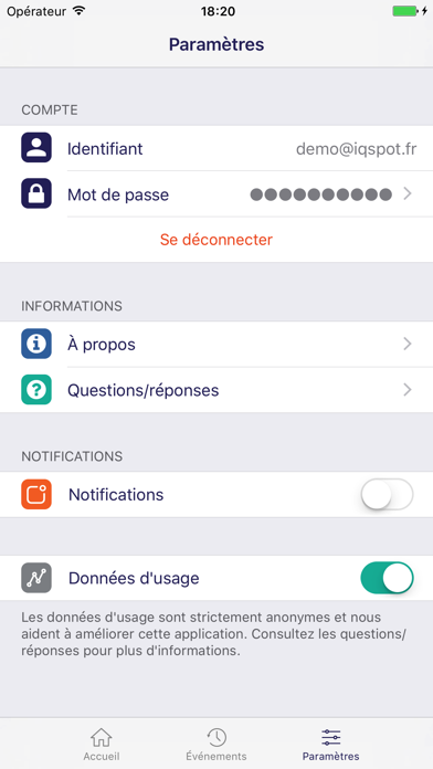 iQSpot Screenshot