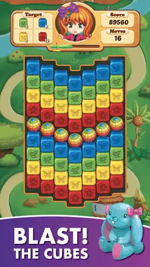Toy Collapse: Pop Toon Bubbles screenshot 1
