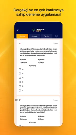 Deneme Cepte iPhone Ekran Görüntüsü 3