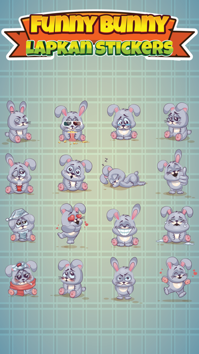 Screenshot #1 pour Sticker Me: Funny Bunny