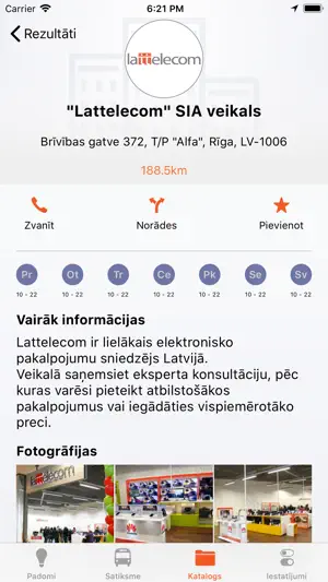 1188 Uzziņas screenshot 2