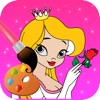 Icon Princess Fairy Tales Coloring