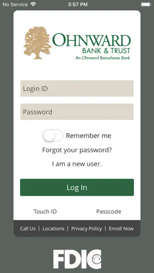 Ohnward Bank & Trust screenshot 1