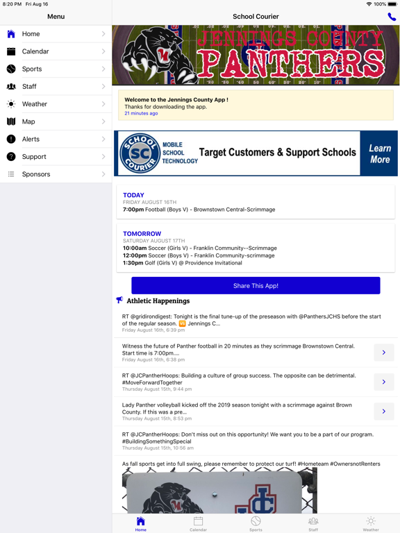 Screenshot #5 pour Jennings County Athletics - IN