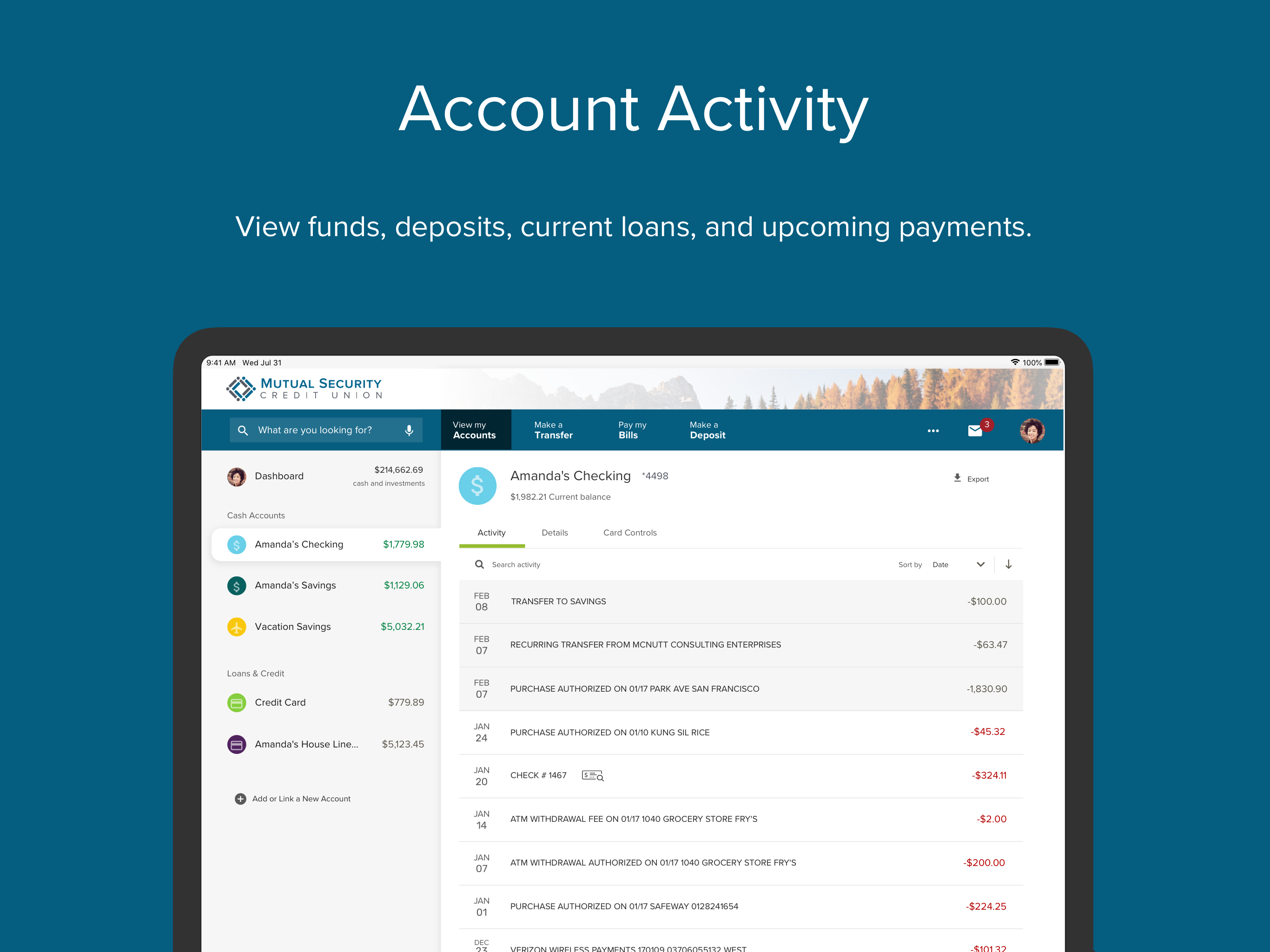 MSCU Mobile screenshot 11