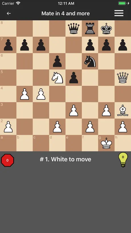 Entraîneur d'échecs Lite