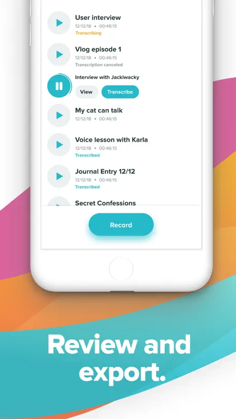 Temi - Recorder & Transcriber