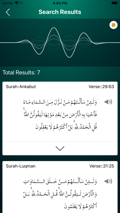 Ikra: Quran Search iPhone screenshot 3 - Education app