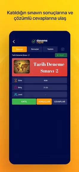 Game screenshot Deneme Cepte apk