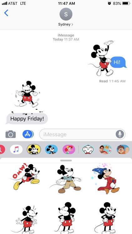 Disney Stickers: Mickey's 90th