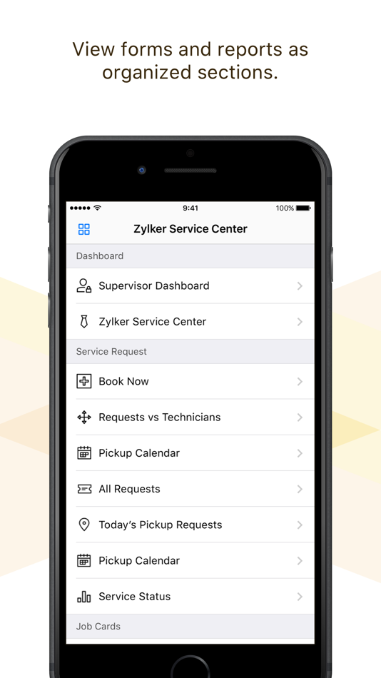 Customer Portal - Zoho Creator - 6.22 - (iOS)
