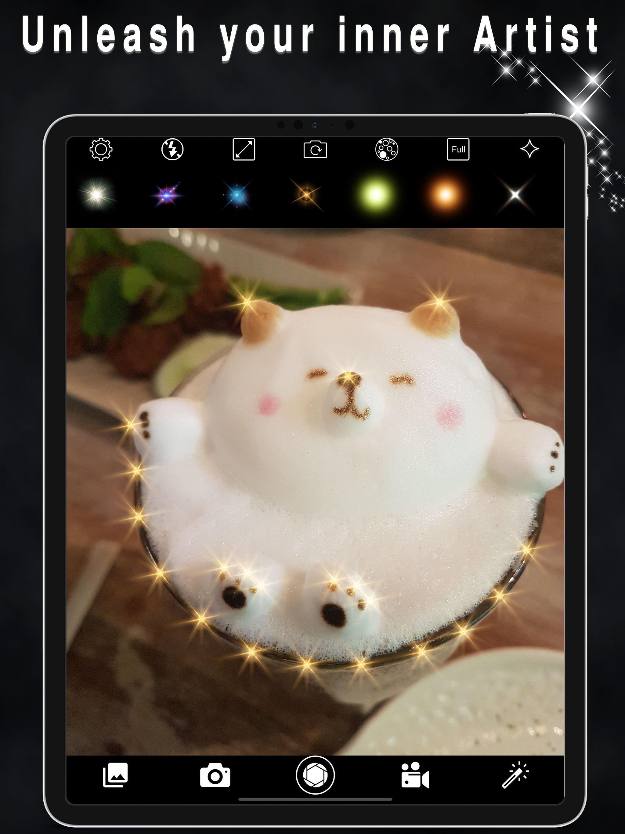 Sparkle effects cam app screenshot 5