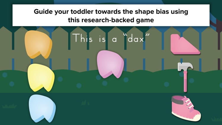 Blicket: Shape Bias Game