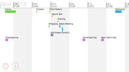 cococal - timeline calendar iphone capturas de pantalla 2