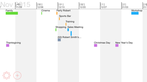 CoCoCal - Timeline Calendar screenshot