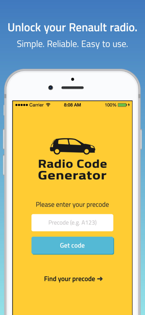 Radio Codes for Renault(圖1)-速報App