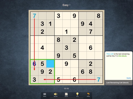 Sudoku by Logify iPad screenshot 4 - Games app