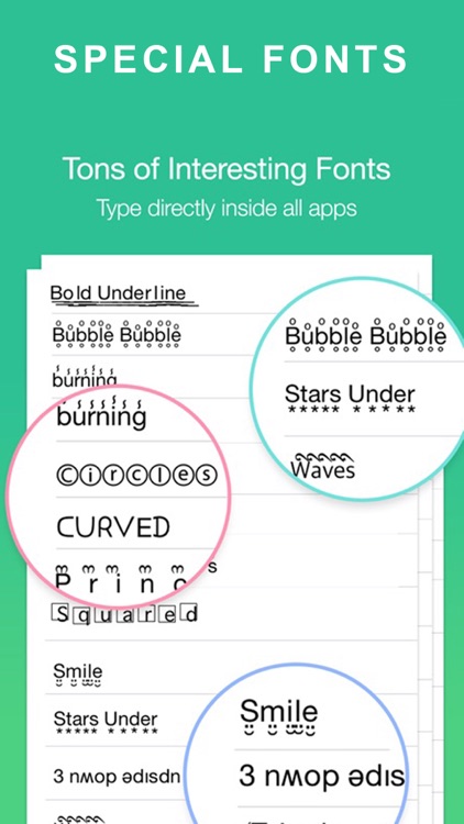 Fonts Keyboard, Art Fonts