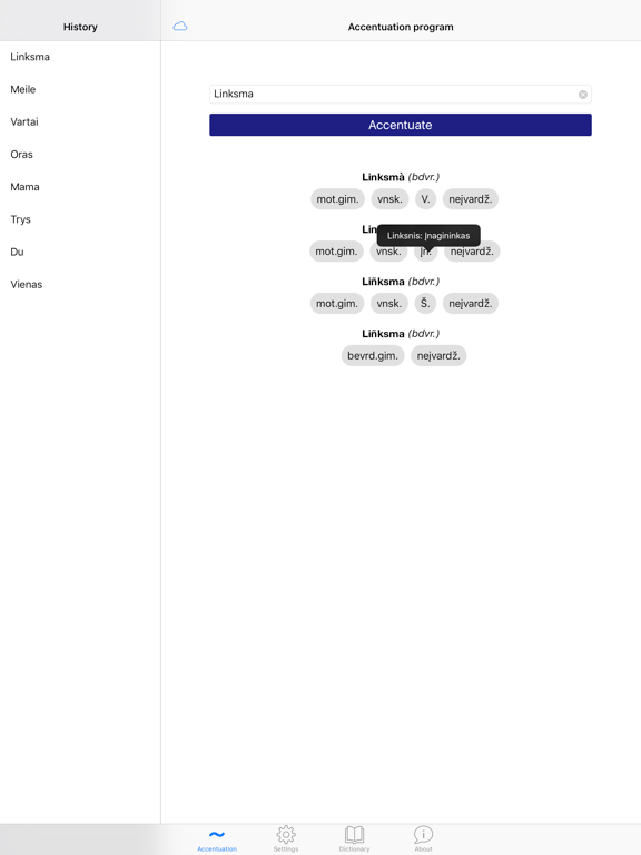 Kirtis iPad screenshot 4 - Education app