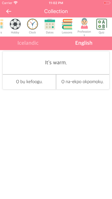 Icelandic English Dictionary! screenshot 3