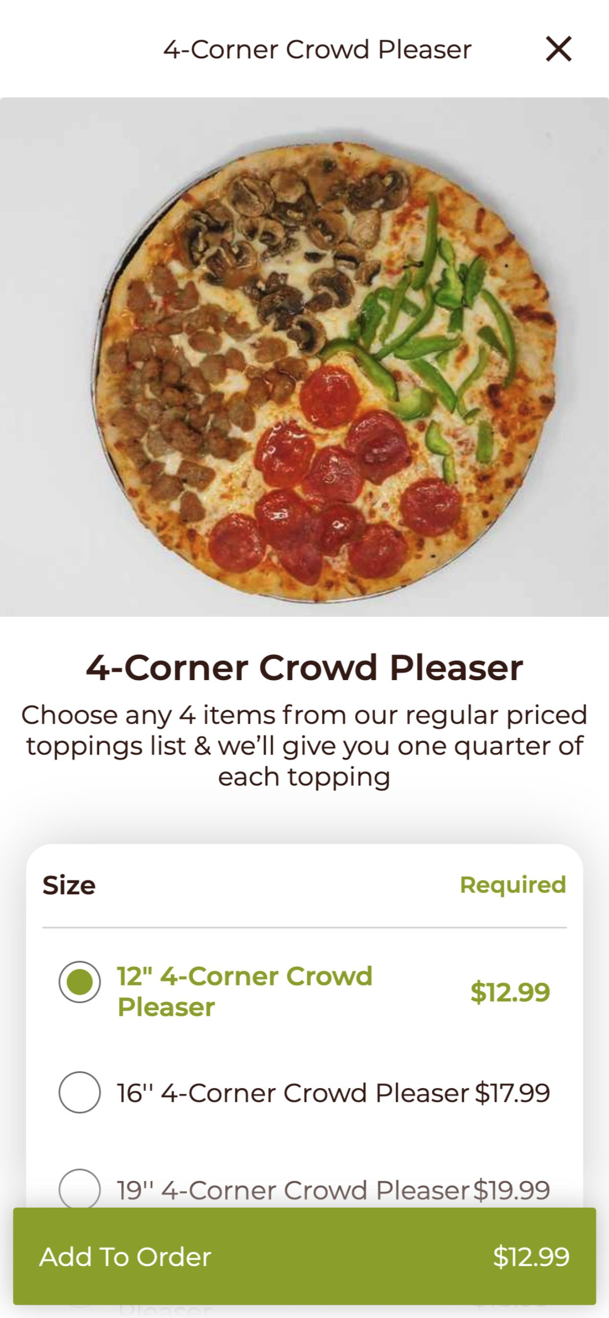 Spinners Pizza