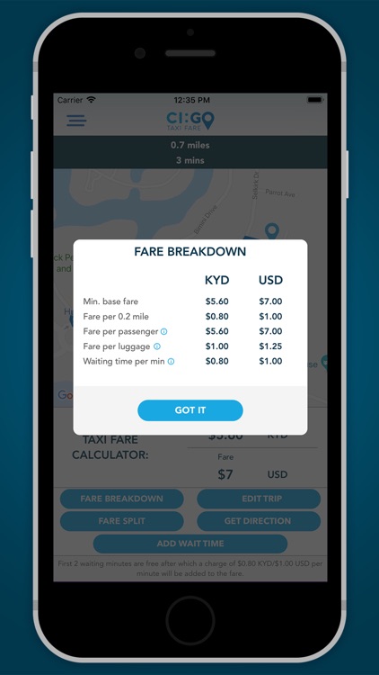 CIGO Taxi Fare screenshot-4