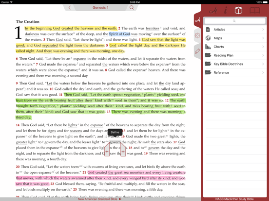 NASB MacArthur Study Bible screenshot 3