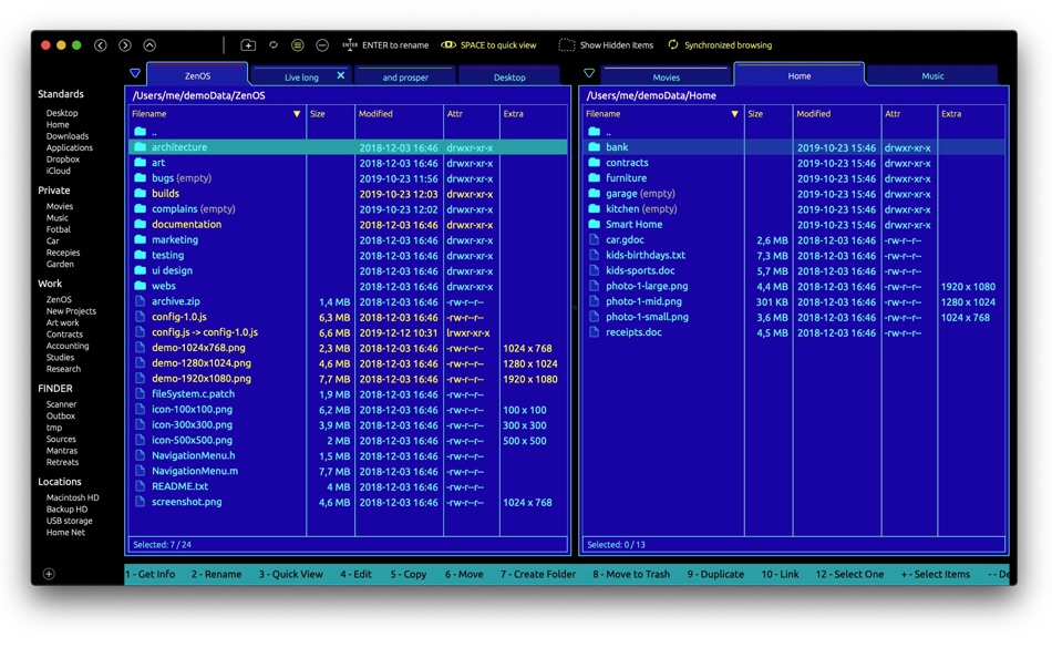 ZenOS Commander - 1.8 - (macOS)