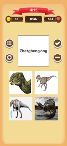Dinosaurs - Jurassic Quiz screenshot #6 for iPhone