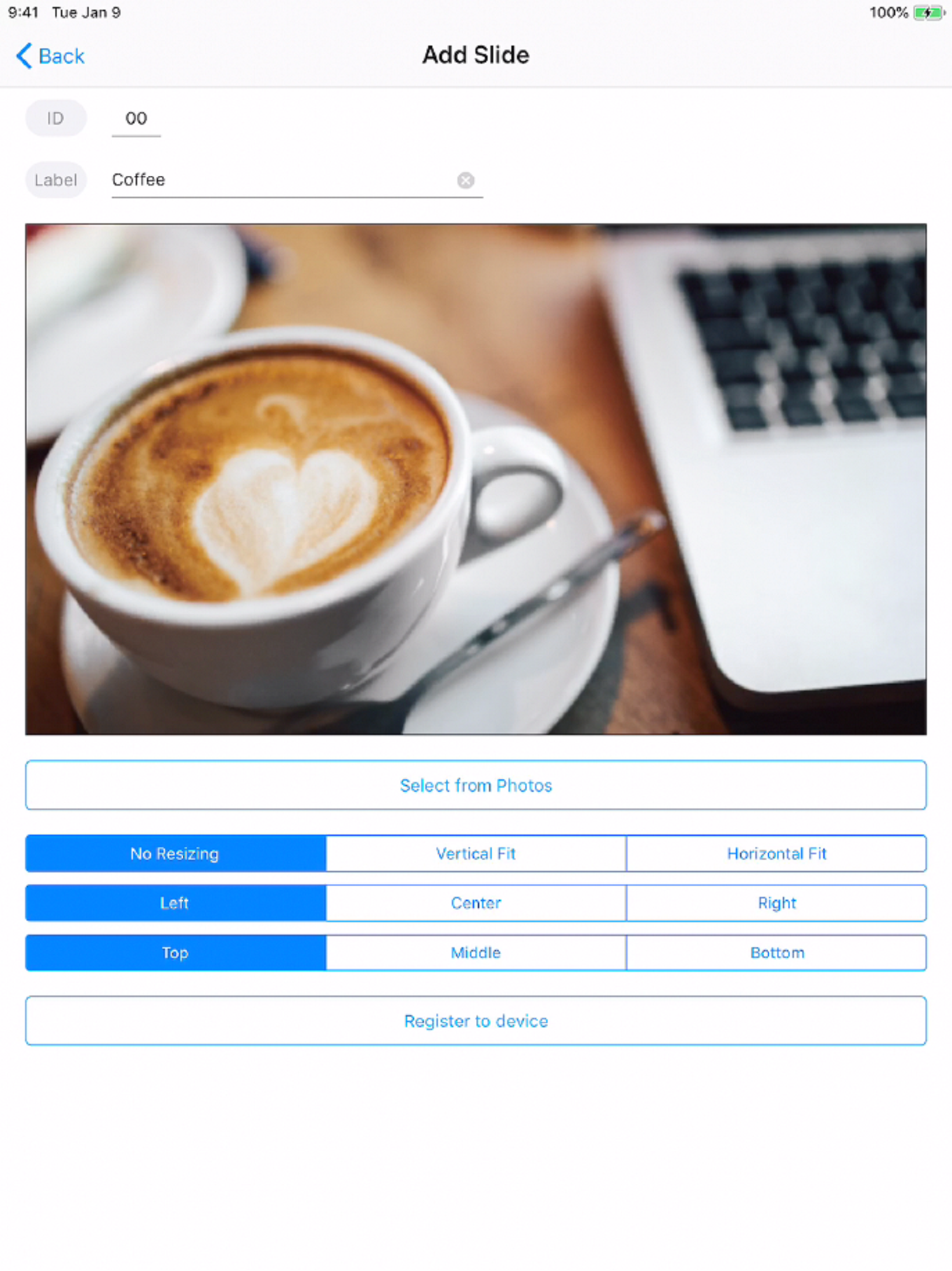 SII Slideshow Setting Utility