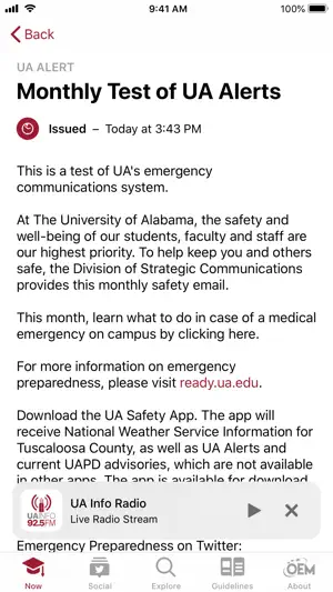 UA Safety screenshot 2