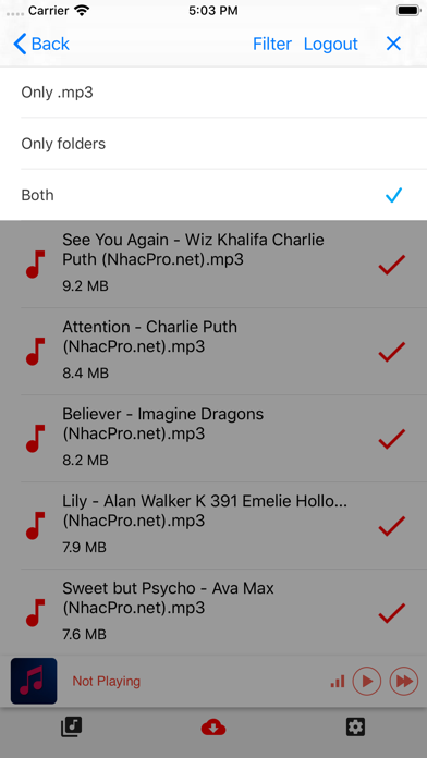 Music Player Offline screenshot 4