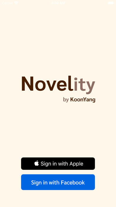 Novelity Screenshot
