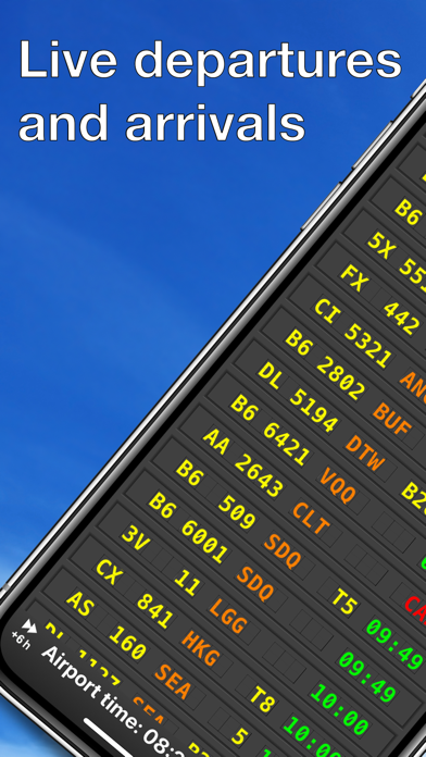 Flight Board - Plane Tracker Screenshot