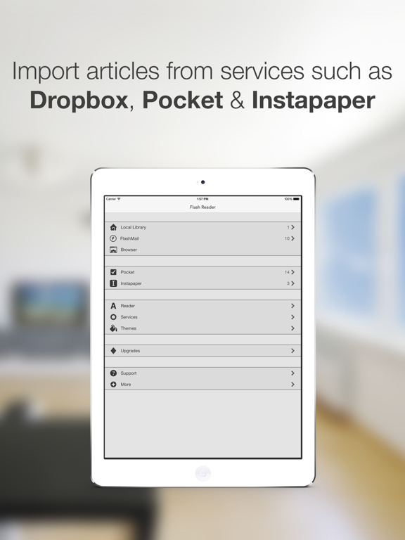 Screenshot #6 pour Flash Reader